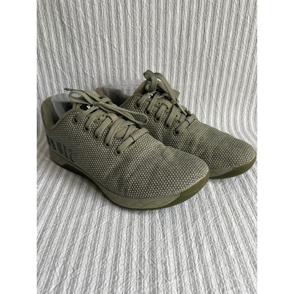 NOBULL SuperFabric Trainer Army Green Mens 7.5 Womens 9 Training Shoes